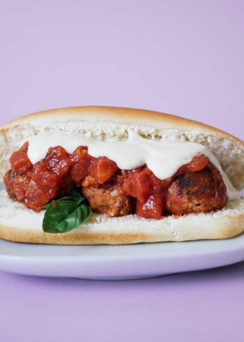 Vegan Meatball Sandwich