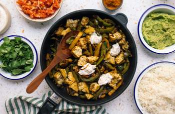 5-Ingredient Tofu Fajitas